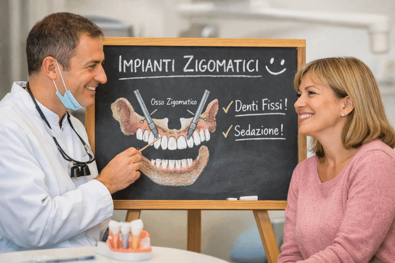Impianti zigomatici: cosa sono e perché non devi averne paura