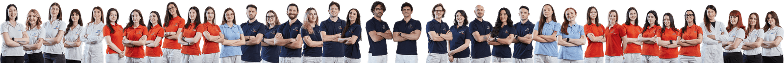 Il team del Centro Dentistico Piovani Zubani